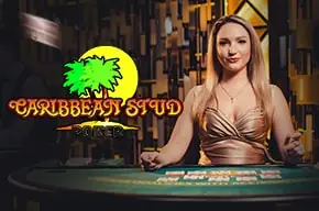 Caribbean Stud Poker, a Pragmatic Play table